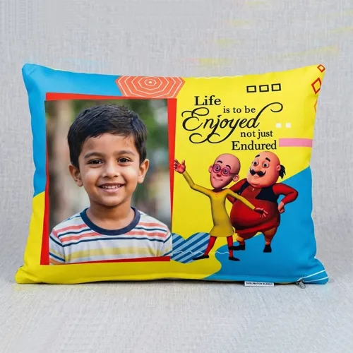 Motu Patlu Cartoon Cushion